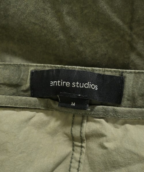 ENTIRE STUIDOS（エンタイアスタジオ）カーゴパンツ カーキ サイズ:M メンズ/2200665374012