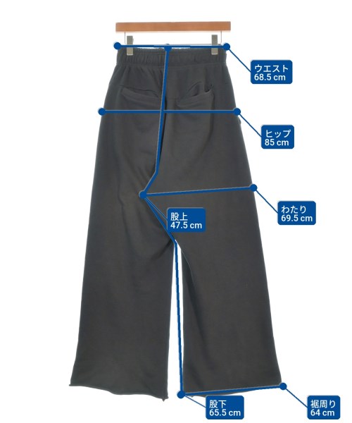 ENTIRE STUIDOS（エンタイアスタジオ）スウェットパンツ 黒 サイズ:XS メンズ/2200670688012