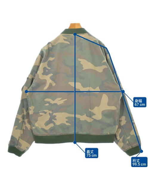 FOSTEX GARMENTS（フォステックスガーメンツ）ミリタリーブルゾン 茶 サイズ:XXL メンズ/2200714581033