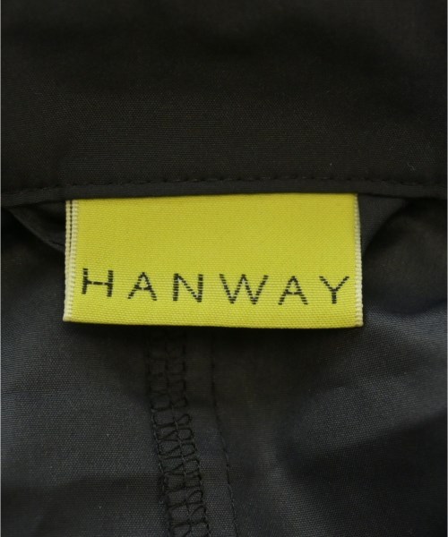 HANWAY（ハンウェイ）ステンカラーコート 黒 サイズ:M/L レディース/2200670167012