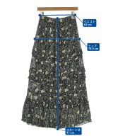 MARANT（マラン）ロング・マキシ丈スカート 黒 サイズ:34(XS位) レディース/2200669618075