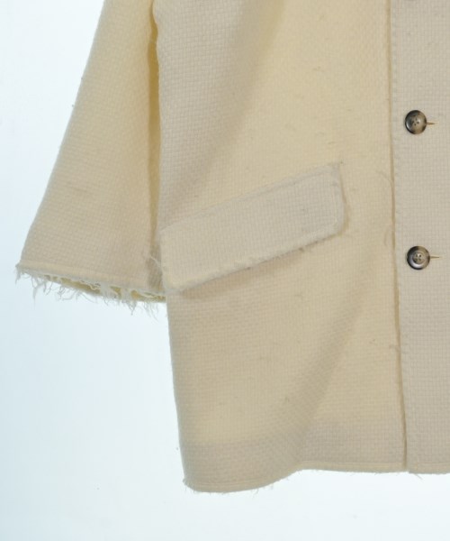 MIOSMOKEY（ミオズモーキー）コート 白 サイズ:46(XXL位) レディース/2200641912146