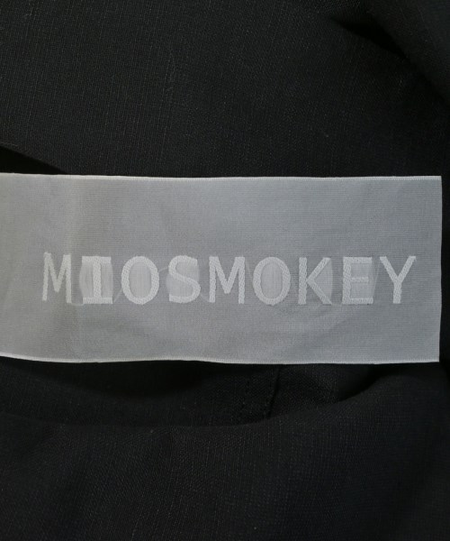 MIOSMOKEY（ミオズモーキー）カジュアルジャケット 黒 サイズ:38(M位) レディース/2200704552050