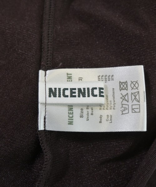NICENICE MOMENT（ナイスナイス モーメント）Tシャツ・カットソー 茶 サイズ:M レディース/2200676409017