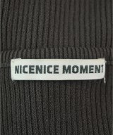 NICENICE MOMENT（ナイスナイス モーメント）ニット・セーター グレー サイズ:S レディース/2200701701093