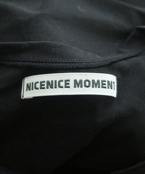 NICENICE MOMENT（ナイスナイス モーメント）ブラウス 黒 サイズ:S レディース/2200658372353