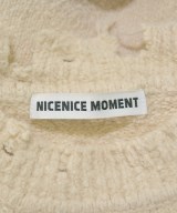 NICENICE MOMENT（ナイスナイス モーメント）ニット・セーター 白 サイズ:F レディース/2200671219024