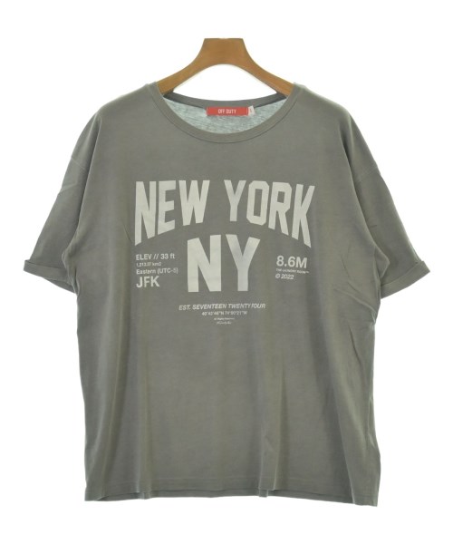 OFF DUTY(オフデューティ)Tシャツ・カットソー グレー サイズ:S/2200692811207