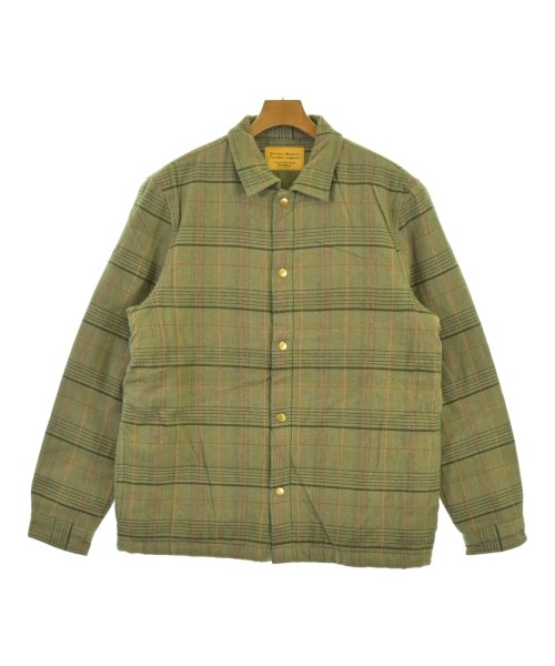 ORIGINAL MADRAS TRADING COMPANY(オリジナルマドラストレーディングカンパニー)カジュアルシャツ カーキ サイズ:M/2200692938386