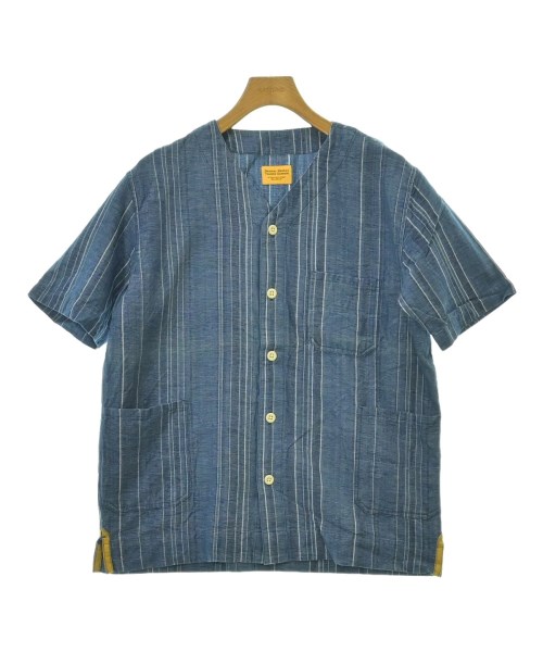 ORIGINAL MADRAS TRADING COMPANY(オリジナルマドラストレーディングカンパニー)カジュアルシャツ 青 サイズ:-(XL位)/2200692938508