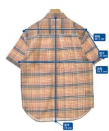 ORIGINAL MADRAS TRADING COMPANY（オリジナルマドラストレーディングカンパニー）カジュアルシャツ オレンジ サイズ:M メンズ/2200692938546