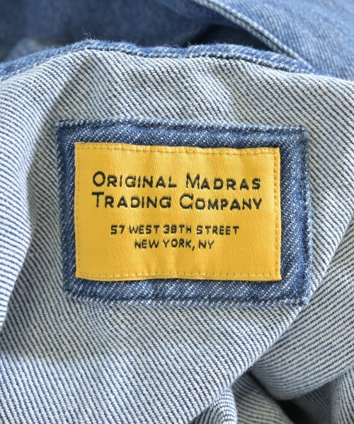 ORIGINAL MADRAS TRADING COMPANY（オリジナルマドラストレーディングカンパニー）カジュアルシャツ 青 サイズ:XL メンズ/2200695834180