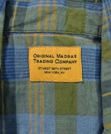 ORIGINAL MADRAS TRADING COMPANY（オリジナルマドラストレーディングカンパニー）カジュアルシャツ 青 サイズ:M メンズ/2200698376113