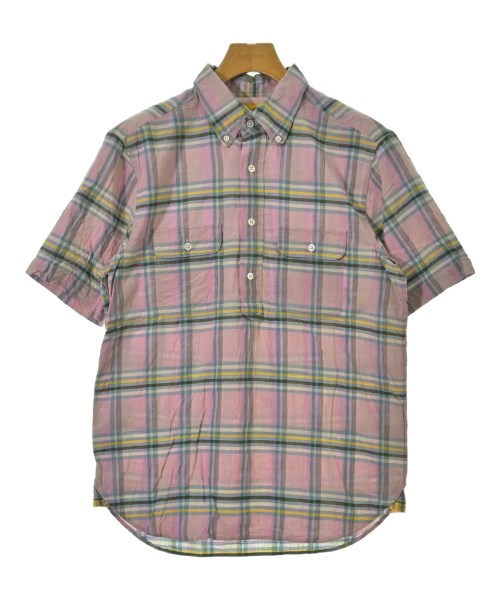 ORIGINAL MADRAS TRADING COMPANY(オリジナルマドラストレーディングカンパニー)カジュアルシャツ ピンク サイズ:M/2200698376144