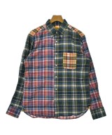 ORIGINAL MADRAS TRADING COMPANY（オリジナルマドラストレーディングカンパニー）カジュアルシャツ 紺 サイズ:M メンズ/2200698376212