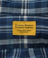 ORIGINAL MADRAS TRADING COMPANY（オリジナルマドラストレーディングカンパニー）カジュアルシャツ 紺 サイズ:M メンズ/2200698376229