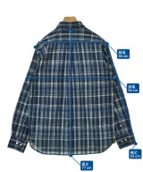 ORIGINAL MADRAS TRADING COMPANY（オリジナルマドラストレーディングカンパニー）カジュアルシャツ 紺 サイズ:M メンズ/2200698376229