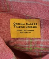 ORIGINAL MADRAS TRADING COMPANY（オリジナルマドラストレーディングカンパニー）カジュアルシャツ 赤 サイズ:M メンズ/2200698376588