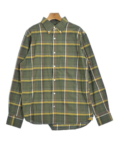 ORIGINAL MADRAS TRADING COMPANY(オリジナルマドラストレーディングカンパニー)カジュアルシャツ カーキ サイズ:M/2200698376595