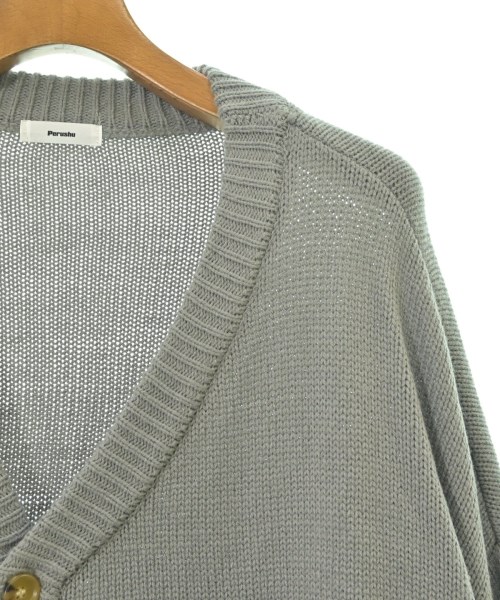 Perushu（ペルーシュ）カーディガン グレー サイズ:L メンズ/2200624108108