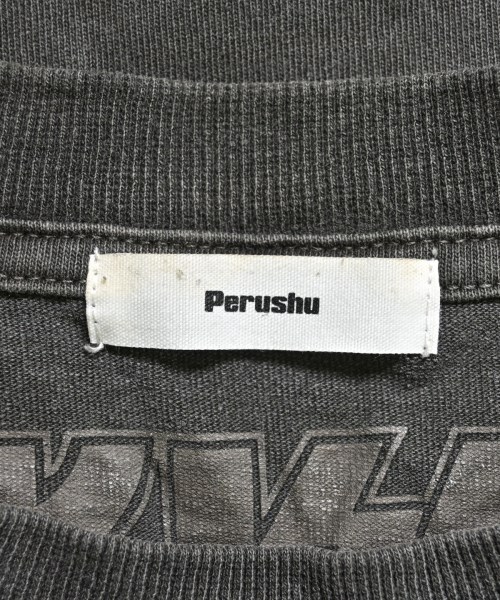 Perushu（ペルーシュ）Tシャツ・カットソー グレー サイズ:M メンズ/2200656827138