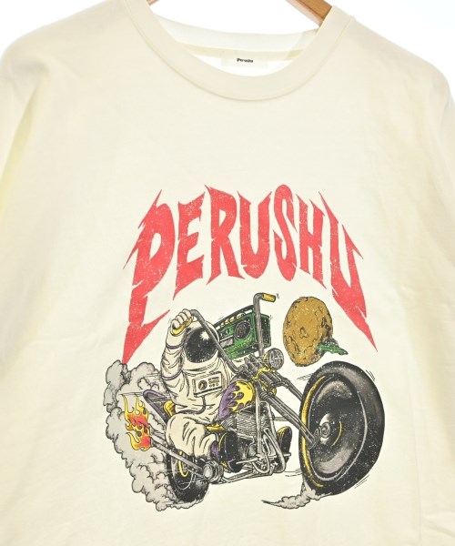 Perushu（ペルーシュ）Tシャツ・カットソー 白 サイズ:M メンズ/2200727568090