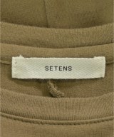 SETENS（セテンス）Tシャツ・カットソー 茶 サイズ:F レディース/2200640895075