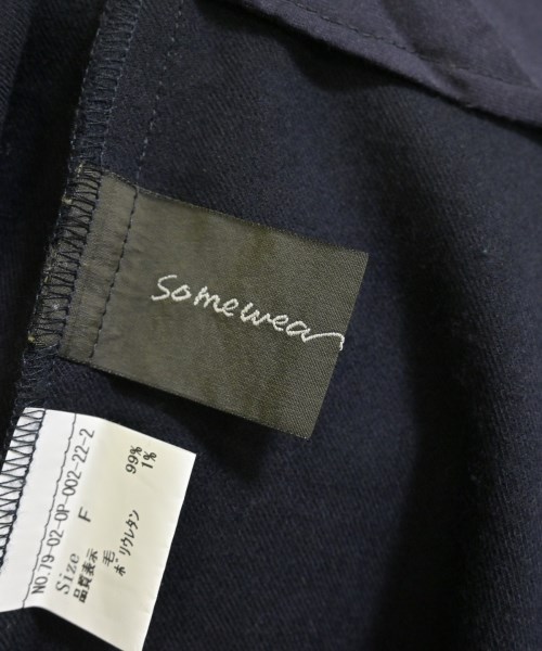 somewear clothing（サムウェアクロッシング）ワンピース 紺 サイズ:F レディース/2200683824056