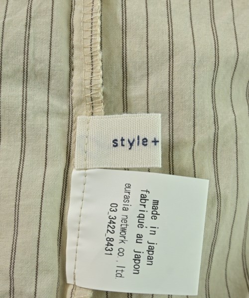 style+confort（スティールエコンフォール）カジュアルシャツ ベージュ サイズ:2(M位) レディース/2200694294152
