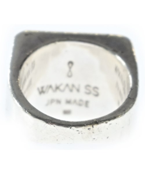 WAKAN SHILVER SMITH（ワカンシルバースミス）リング シルバー サイズ:-(13号位) メンズ/2200670688050