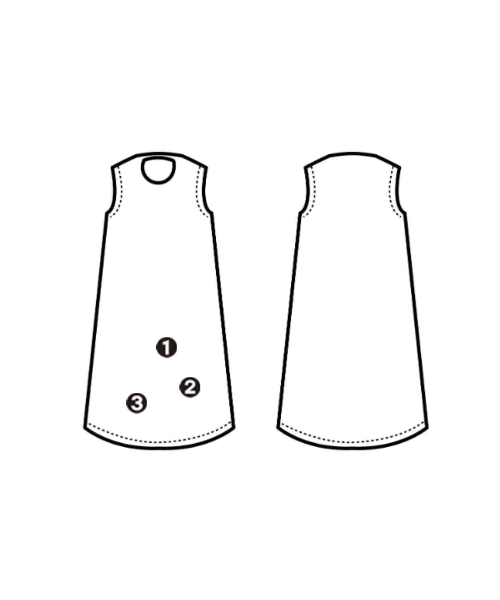 WALTZ（ワルツ）ワンピース 青 サイズ:1(S位) レディース/2200643124097