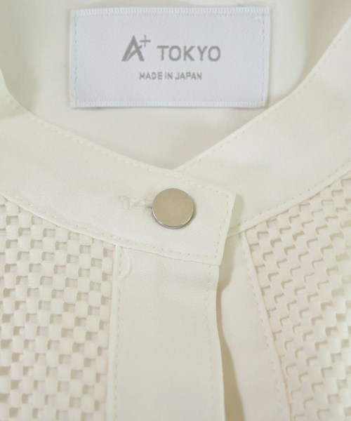 A+ TOKYO（エープラストウキョウ）カジュアルシャツ 白 サイズ:F レディース/2200635079077