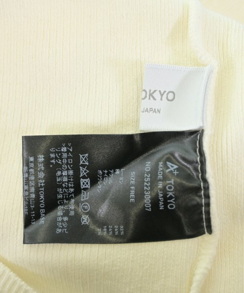 A+ TOKYO（エープラストウキョウ）Tシャツ・カットソー 白 サイズ:F レディース/2200643144026