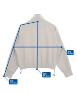 A+ TOKYO（エープラストウキョウ）ブルゾン 白 サイズ:F レディース/2200660495040