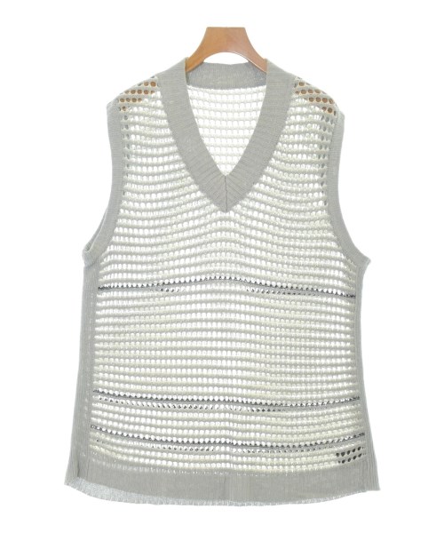 A+ TOKYO(エープラストウキョウ)ベスト グレー サイズ:F/2200662959076