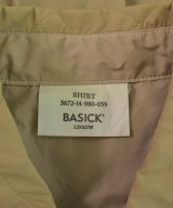 BASICK（ベイシックス）カジュアルシャツ ベージュ サイズ:S メンズ/2200609699027