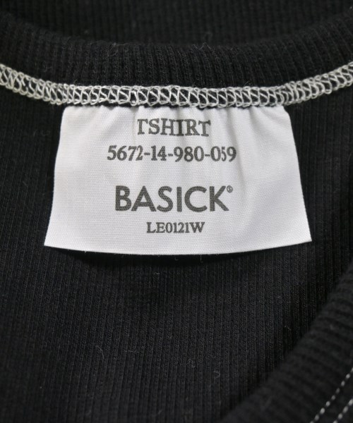 BASICK（ベイシックス）タンクトップ 黒 サイズ:S レディース/2200733851148