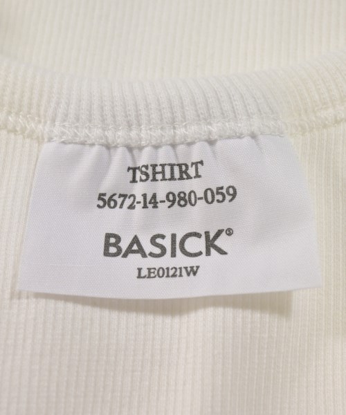 BASICK（ベイシックス）タンクトップ 白 サイズ:M レディース/2200733851155