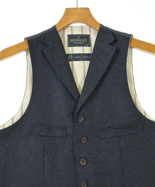 Berkley（バークレイ）ベスト 紺 サイズ:44R(S位) メンズ/2200642295057