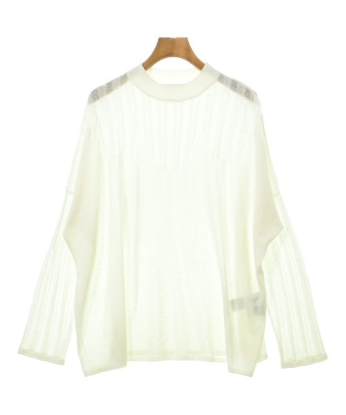 BLUGIRL FOLIES(ブルーガールフォリー)ニット・セーター 白 サイズ:42(M位)/2200640965051