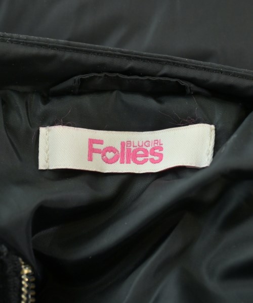 BLUGIRL Folies（ブルーガールフォリーズ）ダウンジャケット/ダウンベスト 黒 サイズ:42(M位) レディース/2200642179067