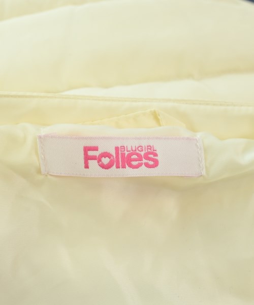 BLUGIRL Folies（ブルーガールフォリーズ）ダウンジャケット/ダウンベスト 白 サイズ:42(M位) レディース/2200642179074