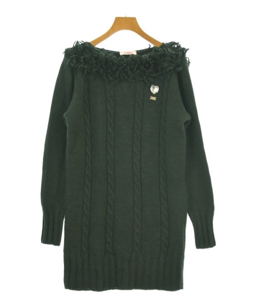 BLUGIRL FOLIES(ブルーガールフォリー)ニット・セーター 緑 サイズ:40(M位)/2200676776041