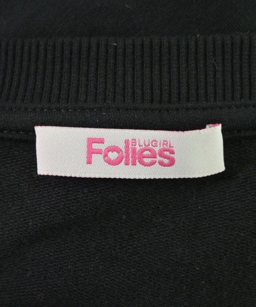 BLUGIRL Folies（ブルーガールフォリーズ）スウェット 黒 サイズ:42(M位) レディース/2200676776065