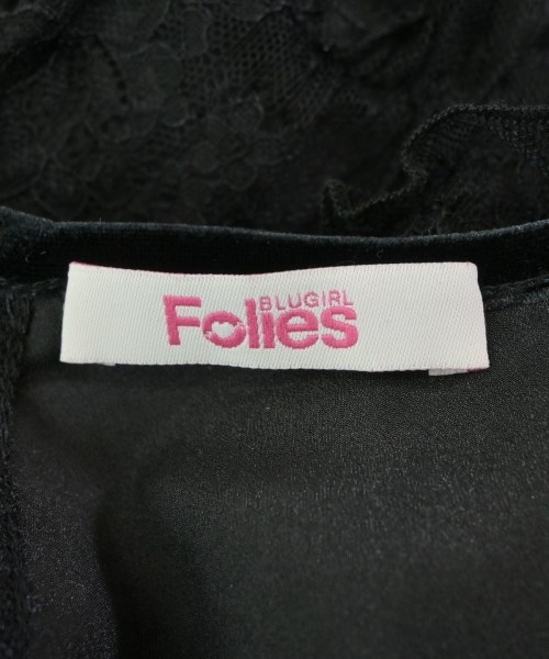 BLUGIRL Folies（ブルーガールフォリーズ）ワンピース 黒 サイズ:42(M位) レディース/2200667137233
