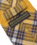 BROCKLEHURST（ブロックルハースト）ネクタイ 黄 サイズ:- メンズ/2200711840034
