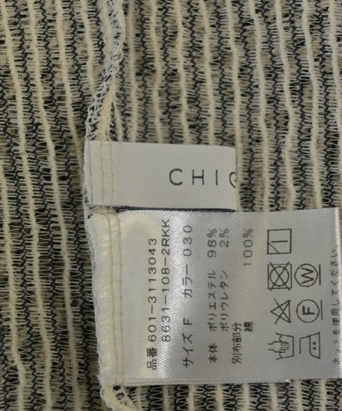 CHIGNON（シニヨン）Tシャツ・カットソー 白 サイズ:F レディース/2200630428085