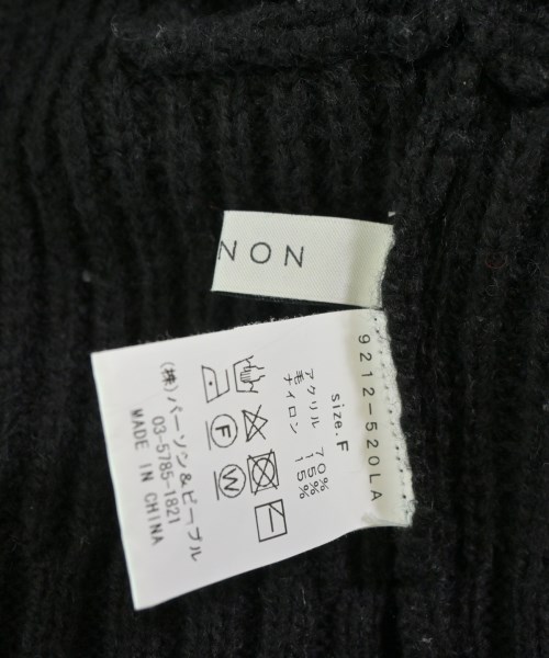 CHIGNON（シニヨン）ベスト 黒 サイズ:F レディース/2200660770055