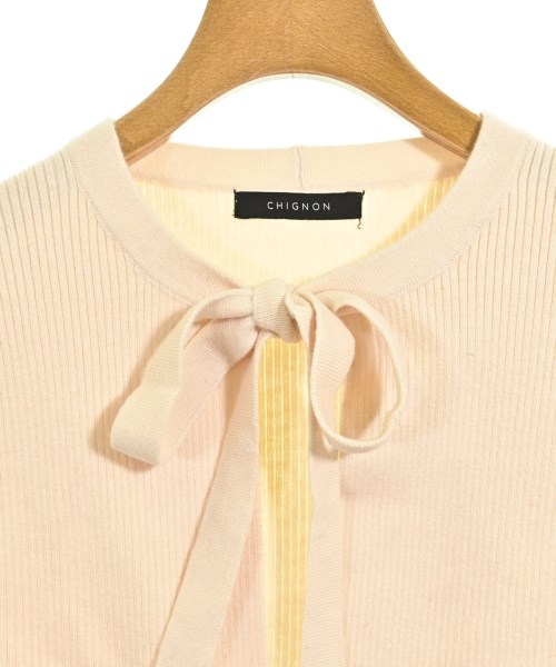 CHIGNON（シニヨン）カーディガン ベージュ サイズ:F レディース/2200657213053