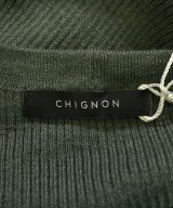 CHIGNON（シニヨン）カーディガン 緑 サイズ:F レディース/2200657213060